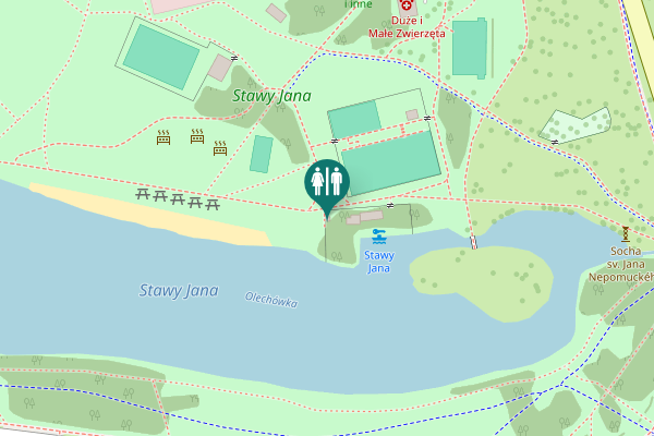 Map showing location of Kosynierów Gdyńskich 8 Toilet