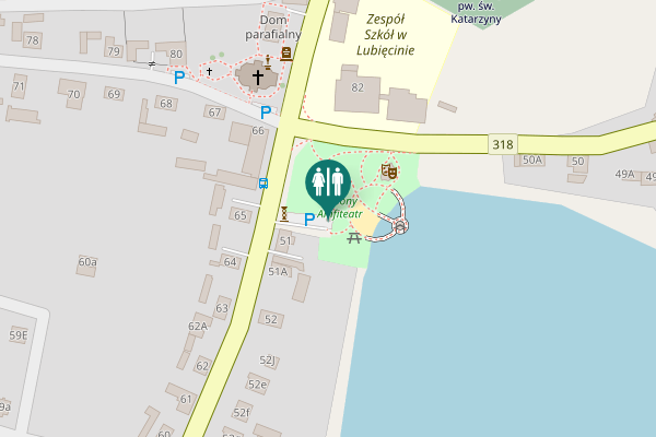 Map showing location of 51 Toilet