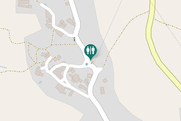 Map showing location of Vinhais Toilet