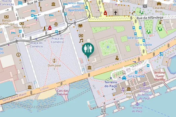 Map showing location of Renova
