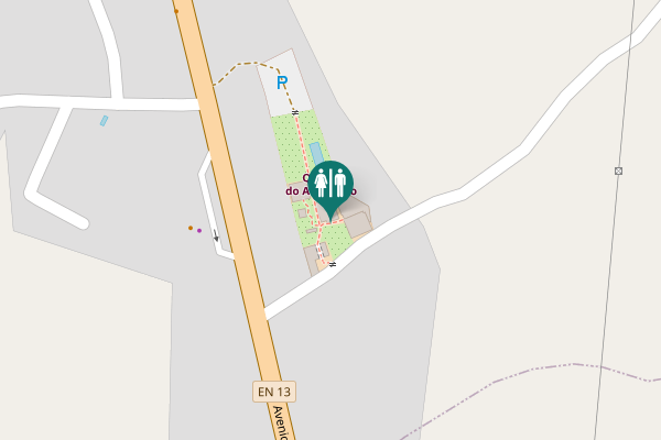Map showing location of Valença Toilet
