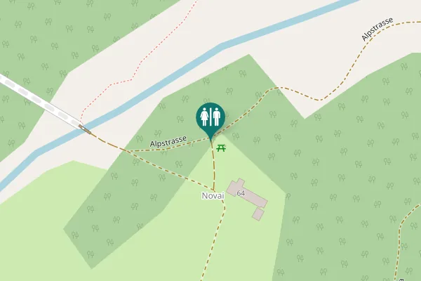 Map showing location of Toi Toi