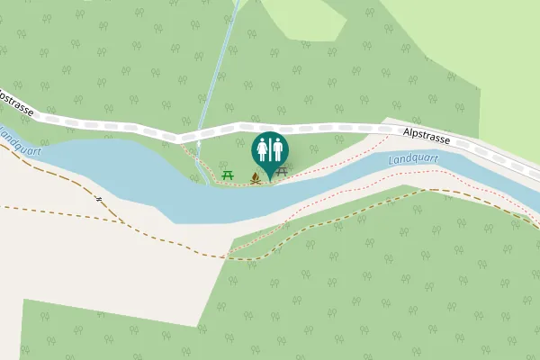 Map showing location of Toi Toi