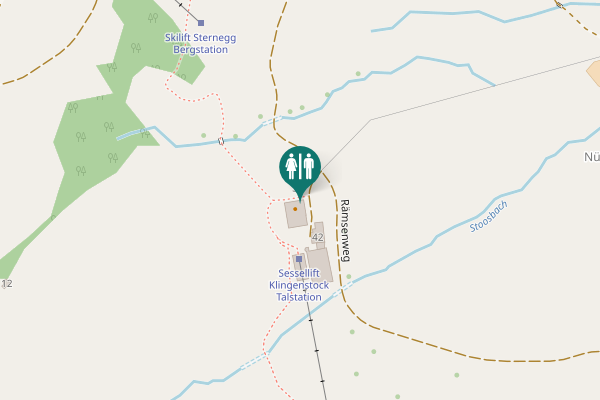 Map showing location of Rämsenweg 40 Toilet