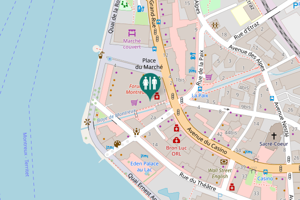 Map showing location of Grand-Rue 5 Toilet