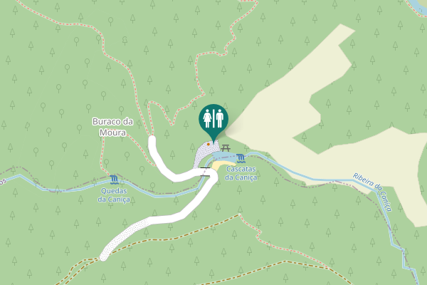 Map showing location of Seia Toilet