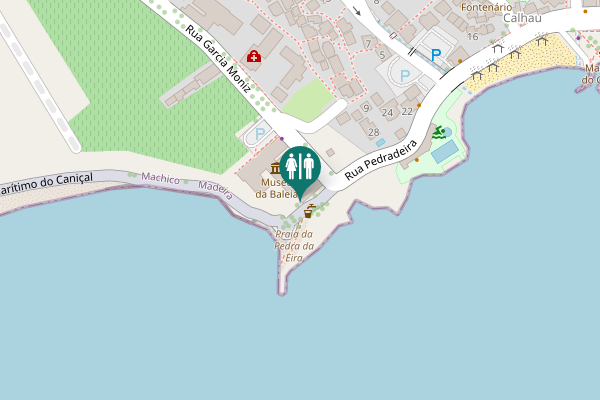 Map showing location of Rua Garcia Moniz 1 Toilet
