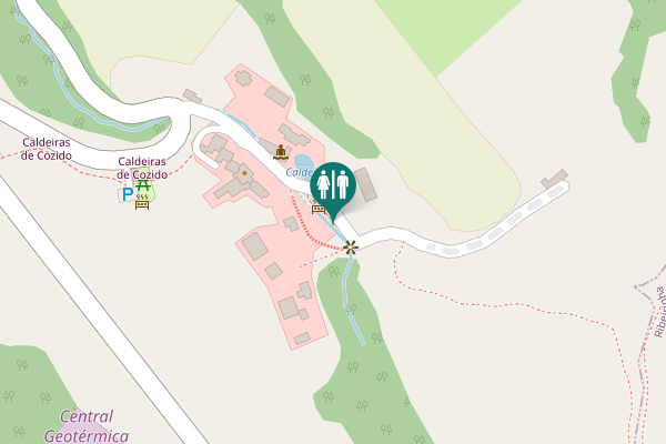 Map showing location of Ribeira Grande Toilet