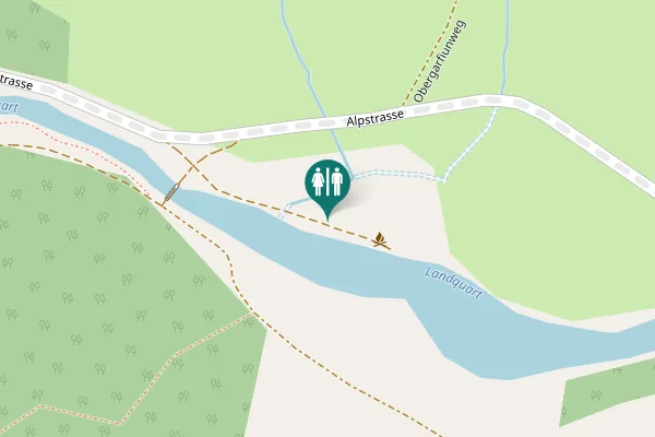 Map showing location of Toi Toi
