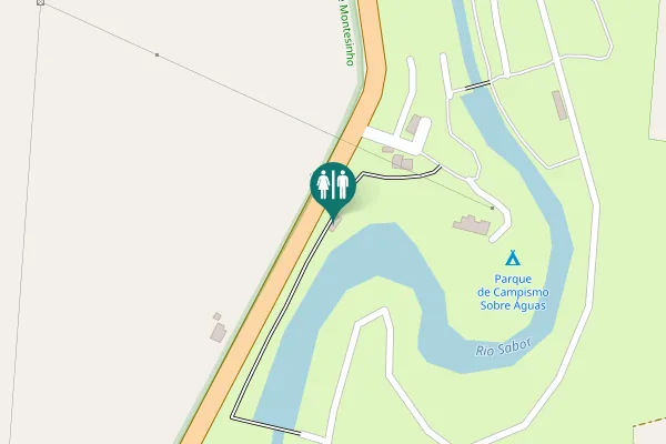 Map showing location of EN 103-7 Toilet