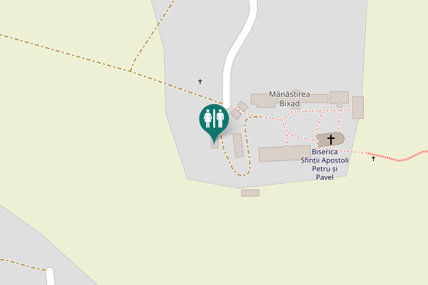 Map showing location of DC73 Toilet