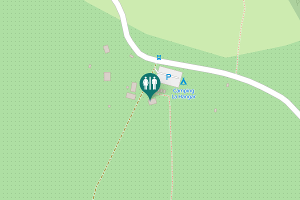 Map showing location of Aleea Vulcanilor Toilet