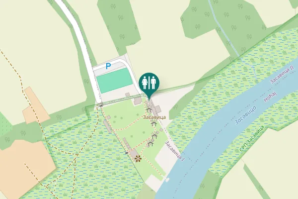 Map showing location of Ваљевачки пут 10 Toilet