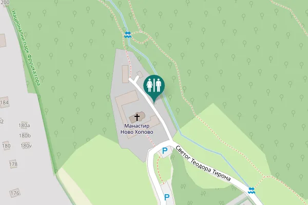 Map showing location of Светог Теодора Тирона 11 Toilet