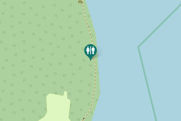 Map showing location of Tingsryds kommun Toilet