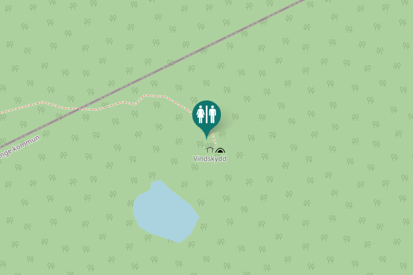 Map showing location of Borgsjö District Toilet