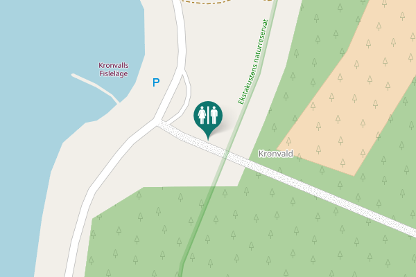 Map showing location of Gotland Municipality Toilet