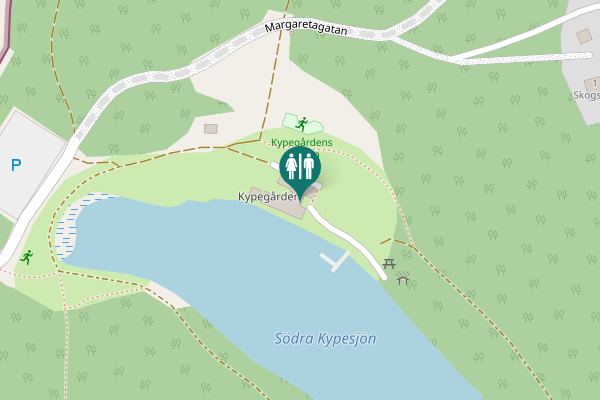 Map showing location of 1 Toilet