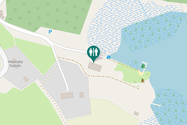 Map showing location of Linköpings kommun Toilet