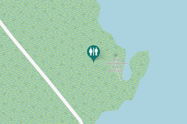 Map showing location of Årjängs kommun Toilet
