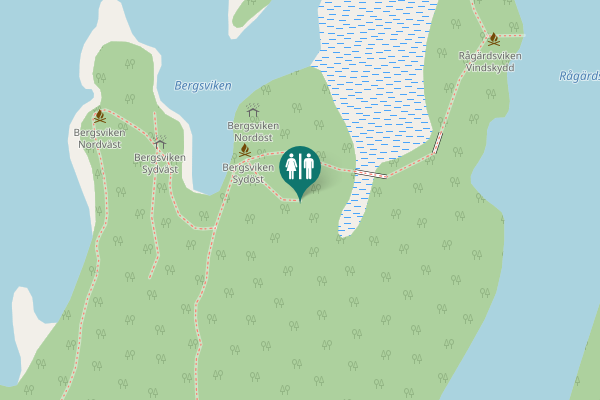 Map showing location of Arvika kommun Toilet