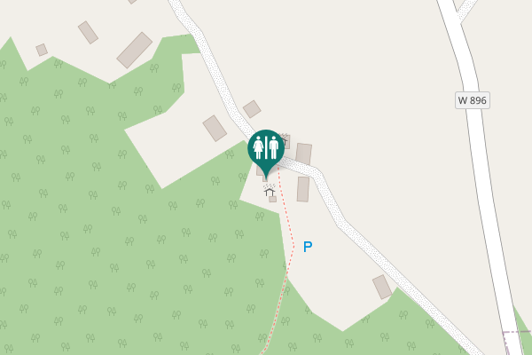 Map showing location of Falu kommun Toilet