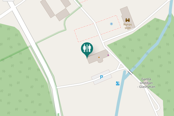 Map showing location of D 766 Toilet
