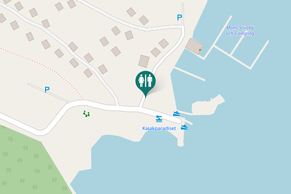 Map showing location of Söderköpings kommun Toilet