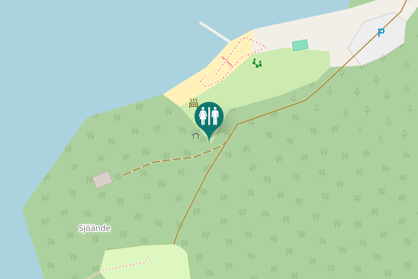 Map showing location of Vimmerby kommun Toilet