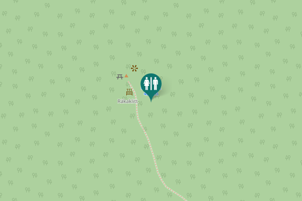 Map showing location of Ovanåkers kommun Toilet
