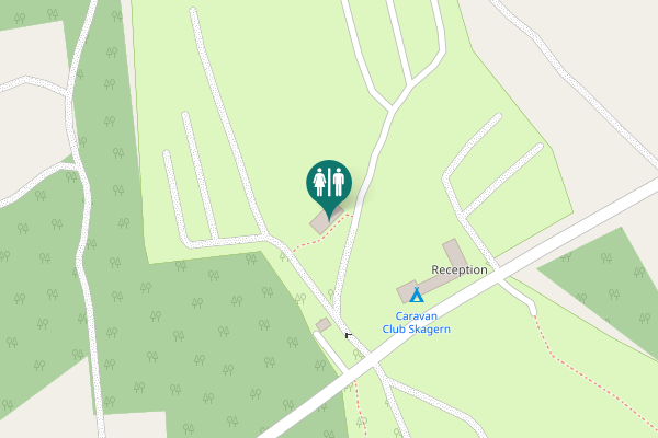 Map showing location of Laxå kommun Toilet