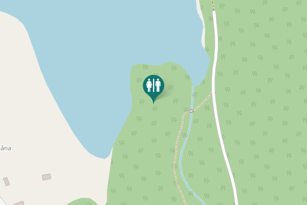 Map showing location of Arvika kommun Toilet