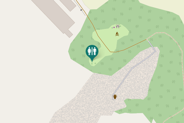 Map showing location of Norrforsvägen 125 Toilet