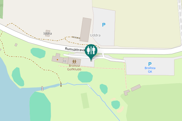 Map showing location of Rumsättravägen 10 Toilet