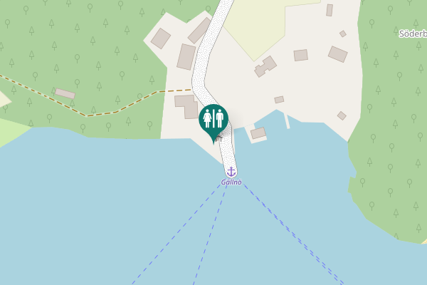Map showing location of AB 693 Toilet