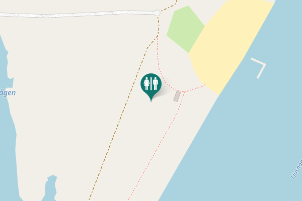 Map showing location of Järvsö Toilet