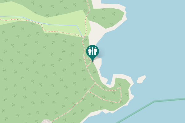 Map showing location of Norrtälje kommun Toilet