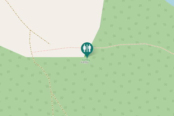Map showing location of Skönberga Toilet
