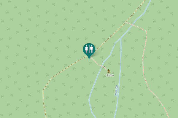 Map showing location of Halmstads kommun Toilet