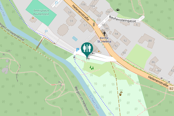 Map showing location of Promenadeweg Toilet