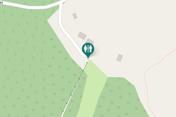 Map showing location of Falu kommun Toilet