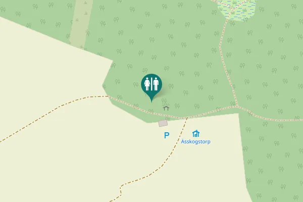 Map showing location of Norra Bro Toilet
