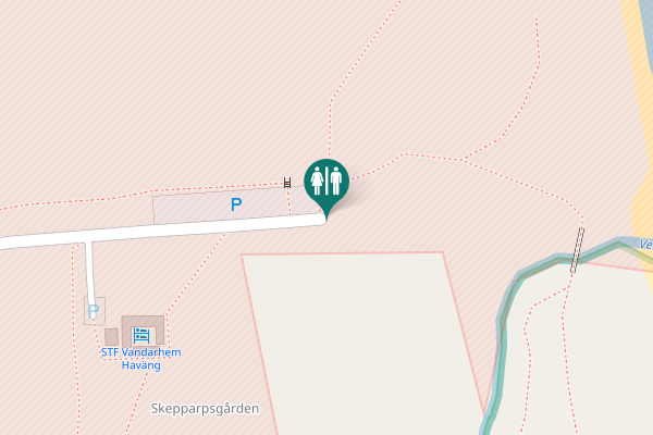 Map showing location of Simrishamns kommun Toilet
