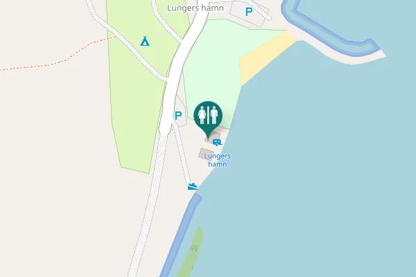 Map showing location of U 565 Toilet