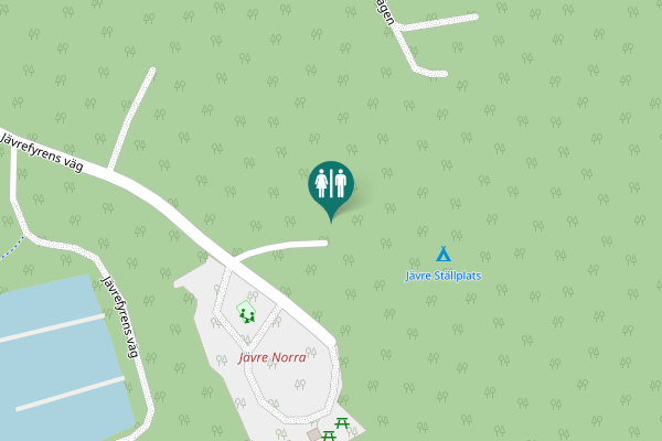 Map showing location of Jävrefyrens väg Toilet