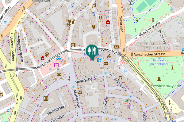 Map showing location of Coop City