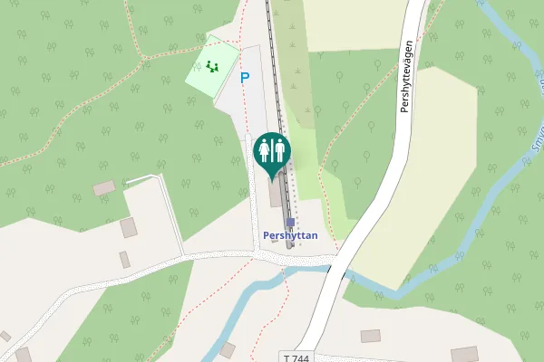Map showing location of Nora Toilet