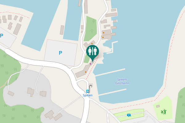 Map showing location of O 2583 Toilet