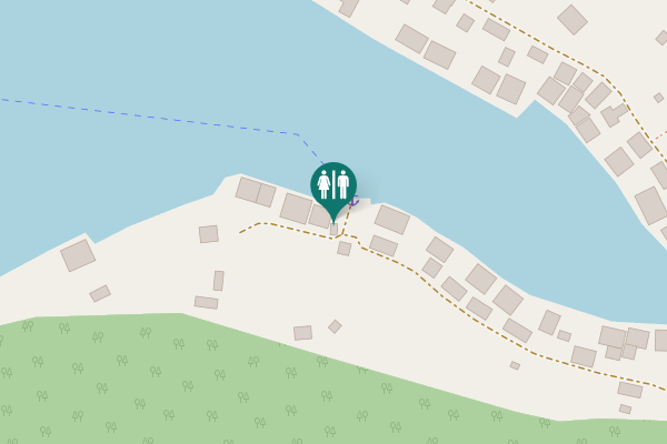Map showing location of Nätra District Toilet