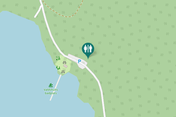 Map showing location of F 640 Toilet
